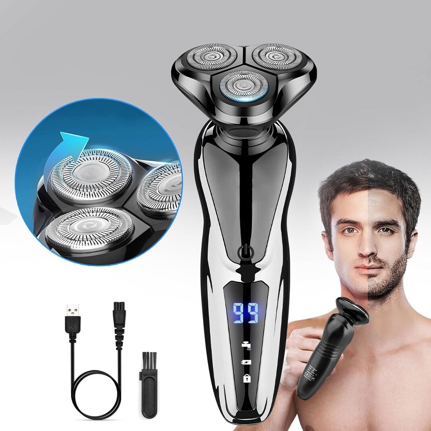 Fast Beard Trimmer Shaver