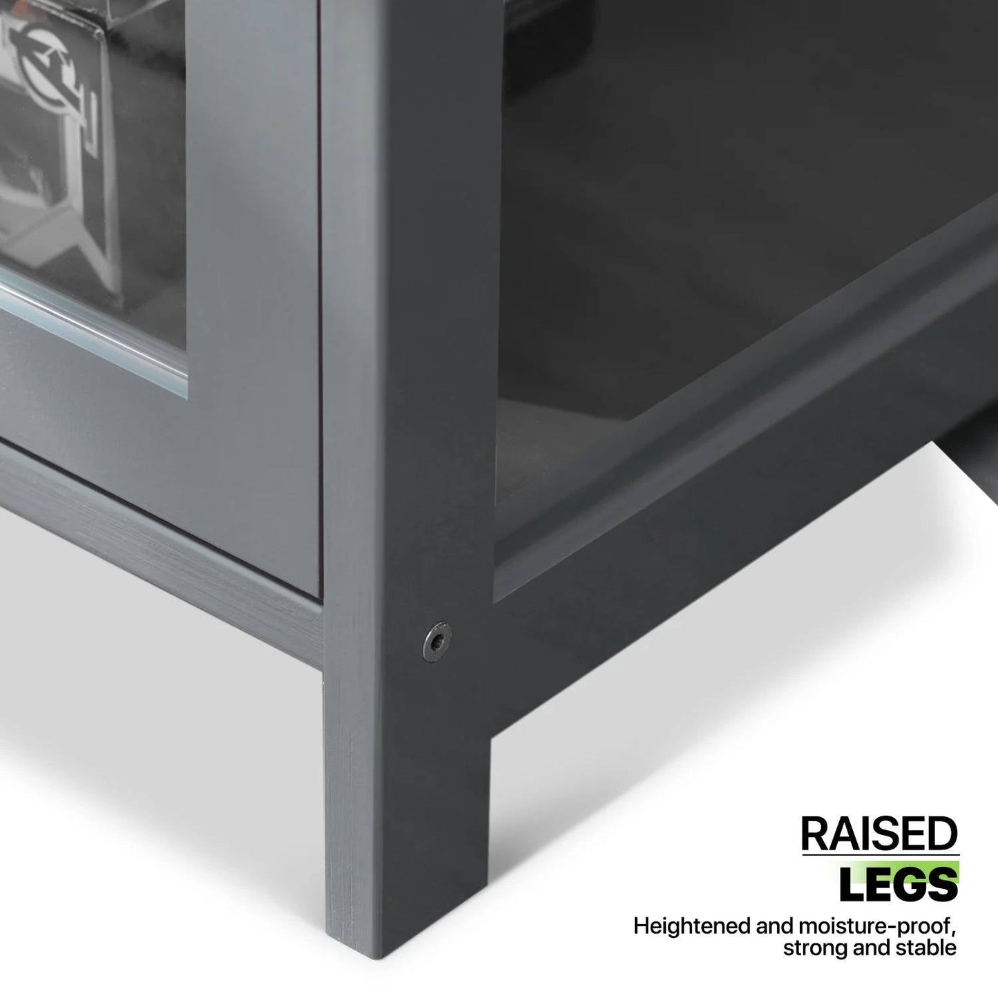 Illuminated Glass Showcase Cabinet