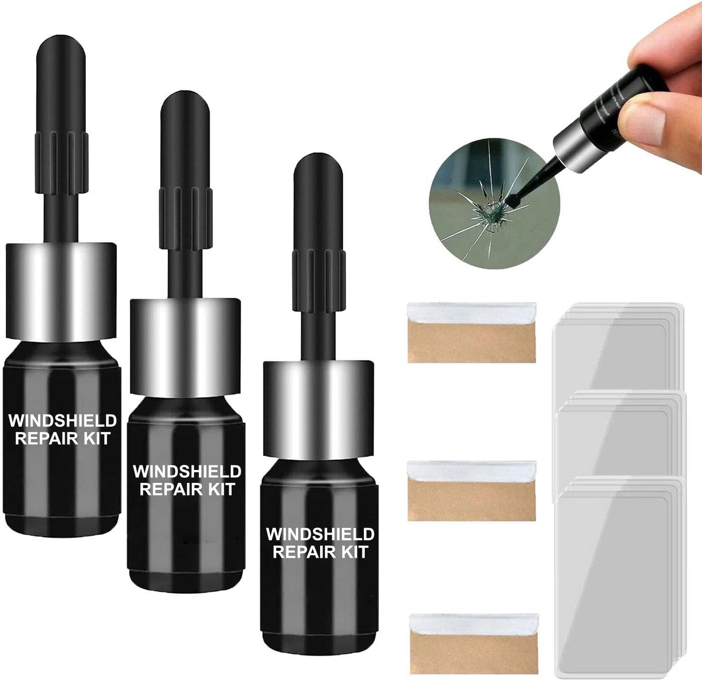Auto Glass Repair Kit