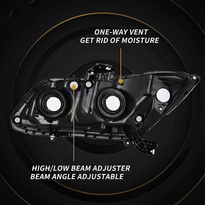 Genuine Honda Civic Headlights Assembly Pair