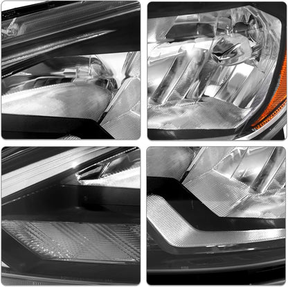 Genuine Nissan Sentra Chrome Headlights Assembly Pair