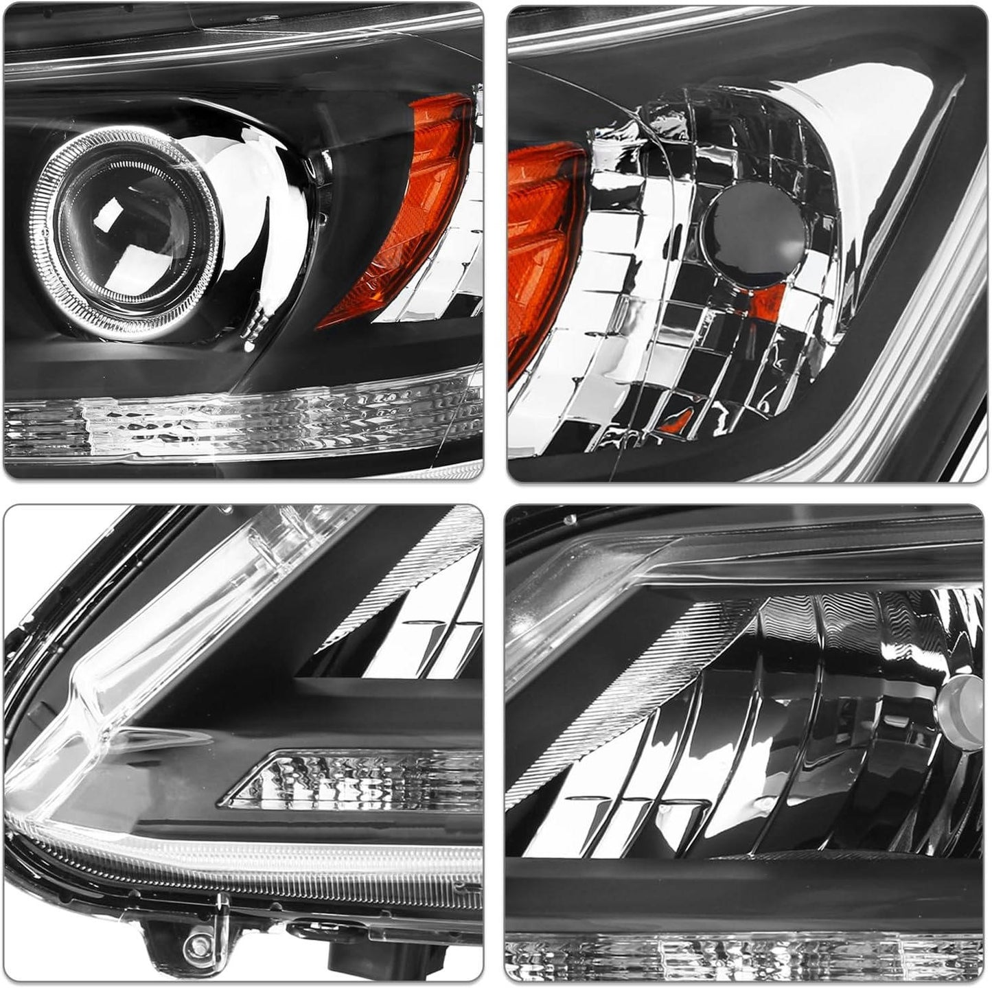 OEM Style Halogen Headlights for Honda Accord Sedan