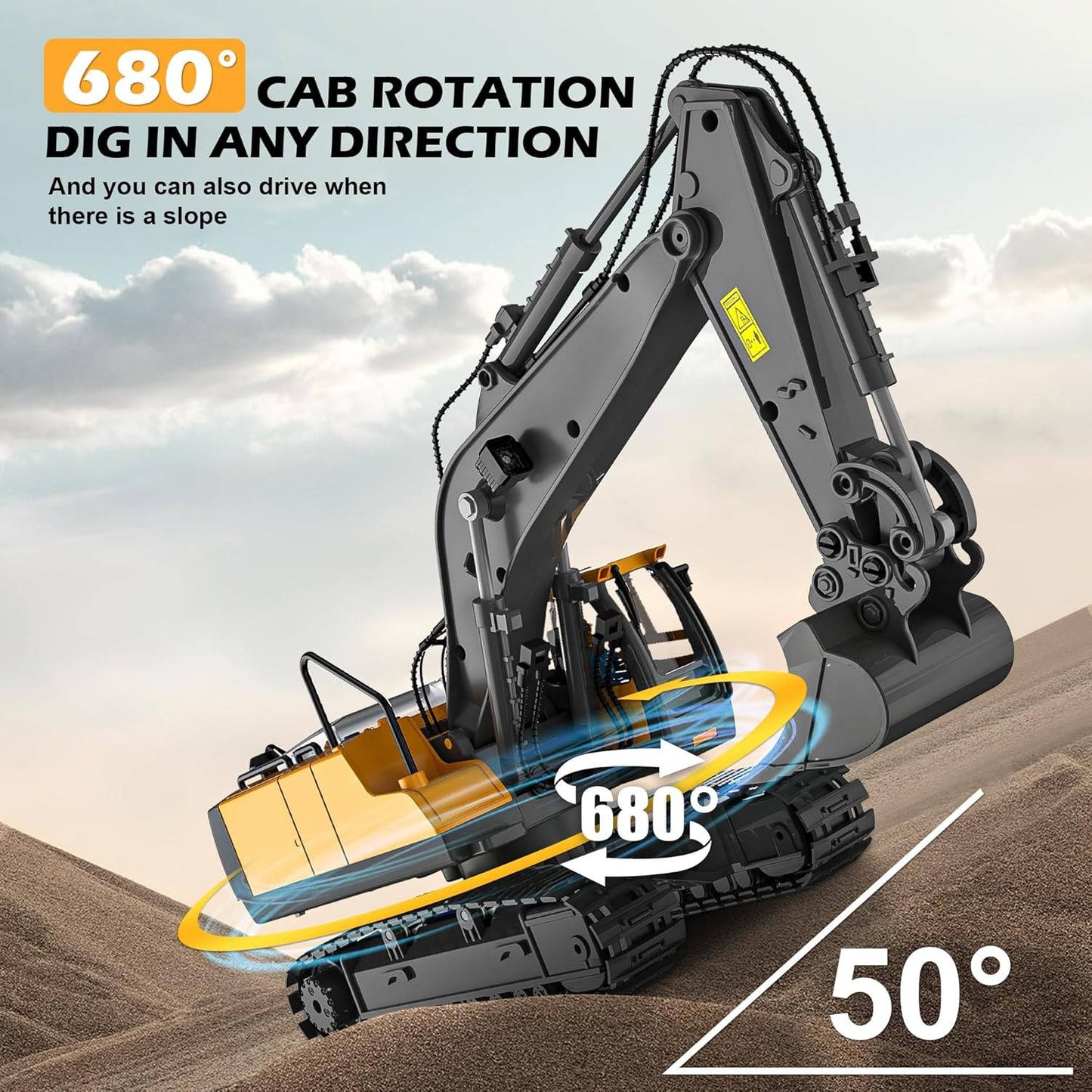 Off Road RC Construction Vehicle Truck