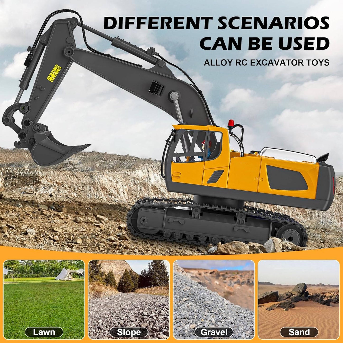 Off Road RC Construction Vehicle Truck