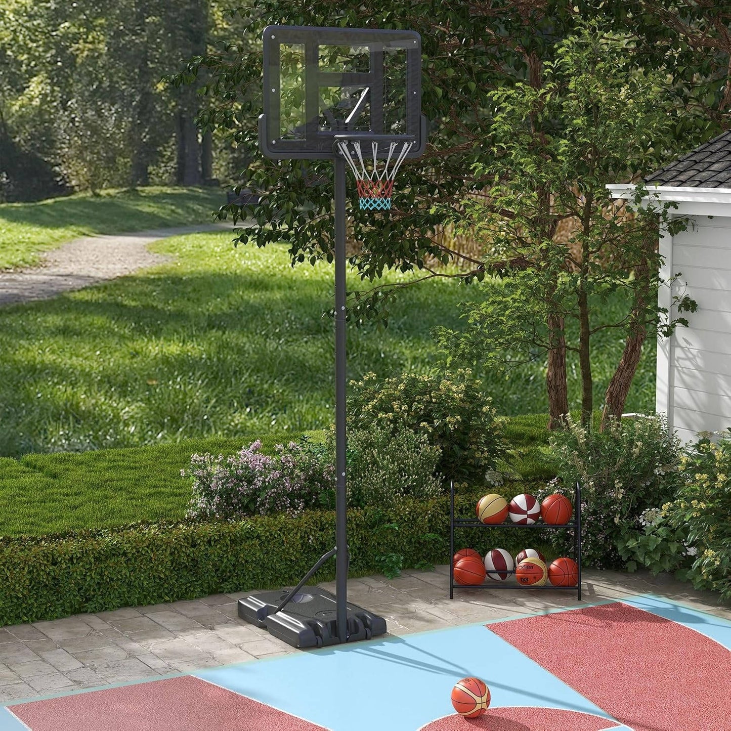 Compact Easy Setup Basketball Goal