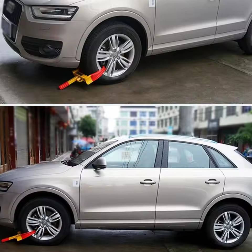 Secure Car Wheel Lock Set