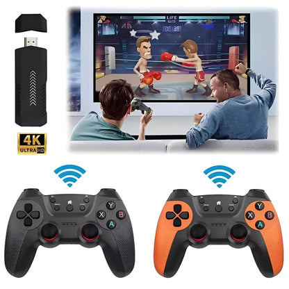 Classic Gaming System 4K with 2 Controllers - 41000 Games - Halri