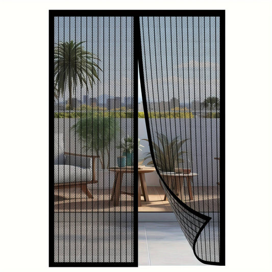 Adjustable Magnetic Mesh Screen Door - Halri