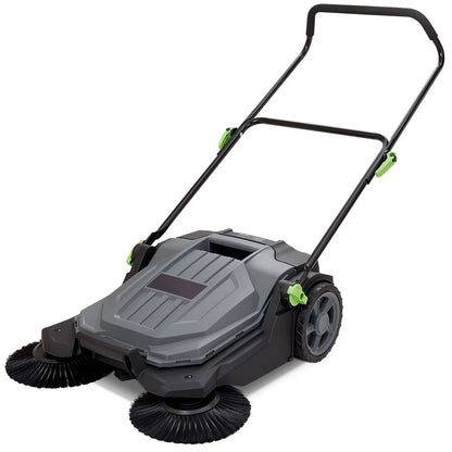 Heavy Duty Manual Push Sweeper for Warehouses - Halri