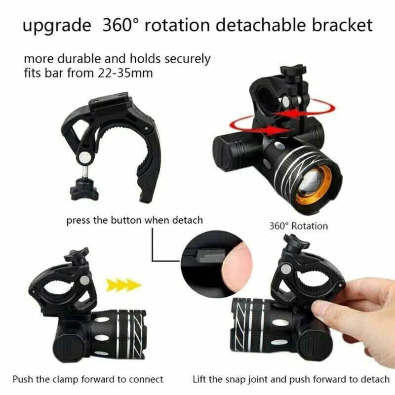 Ultra Bright LED Bike Light – Safe Front Headlight for Night Cycling