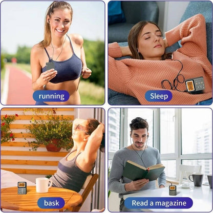Portable Compact AM/FM Radio with Clear Sound