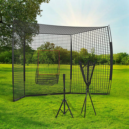Portable Baseball Practice Net System