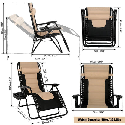 Relaxing Patio Recliner Chair
