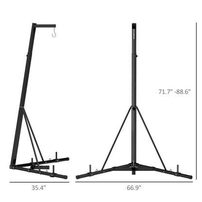 Portable Heavy Duty Punching Bag Floor Stand