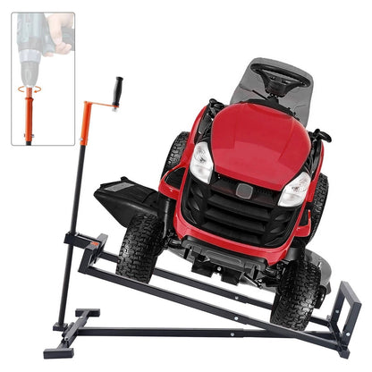 Heavy Duty Lawn Tractor Lift Jack 880 Lbs Capacity - Halri