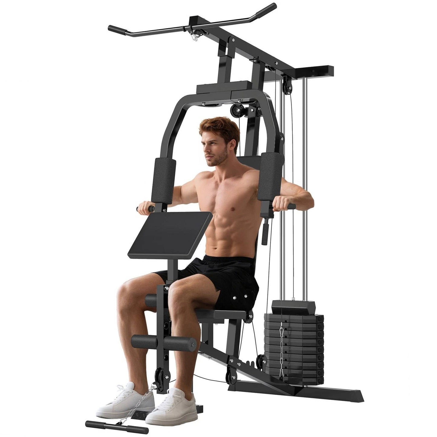 Home Gym System For Chest And Pull Up Exercises - Halri