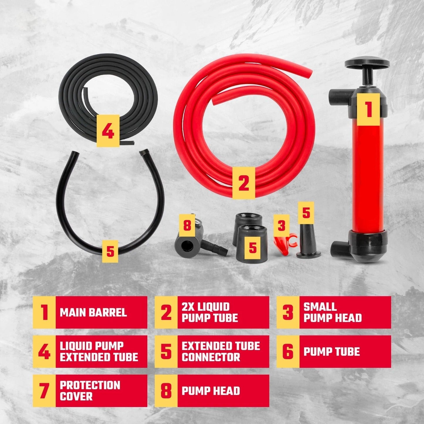 Portable Fuel Transfer Pump Kit