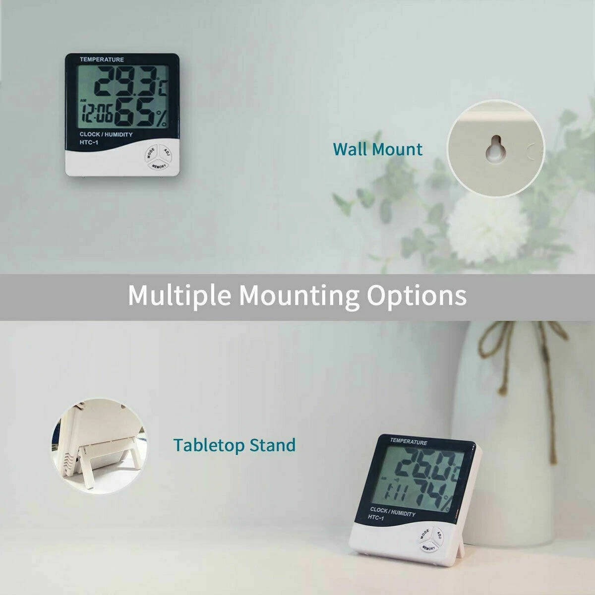 Digital Indoor Temperature Gauge