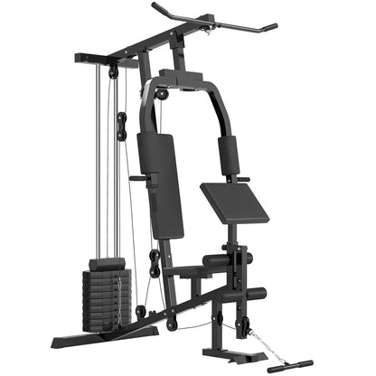 Home Gym System For Chest And Pull Up Exercises
