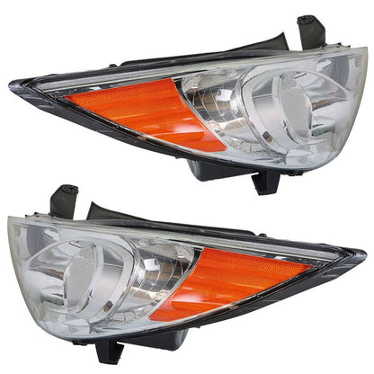 Hyundai Sonata 2011-2014 Bright LED Headlight Pair