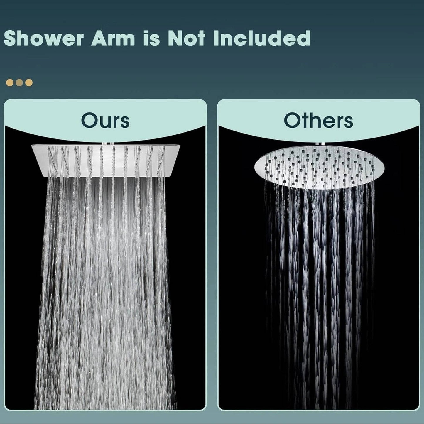 Big 16 Inch Rainfall Showerhead