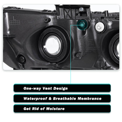Genuine Honda Civic Headlights Assembly Pair