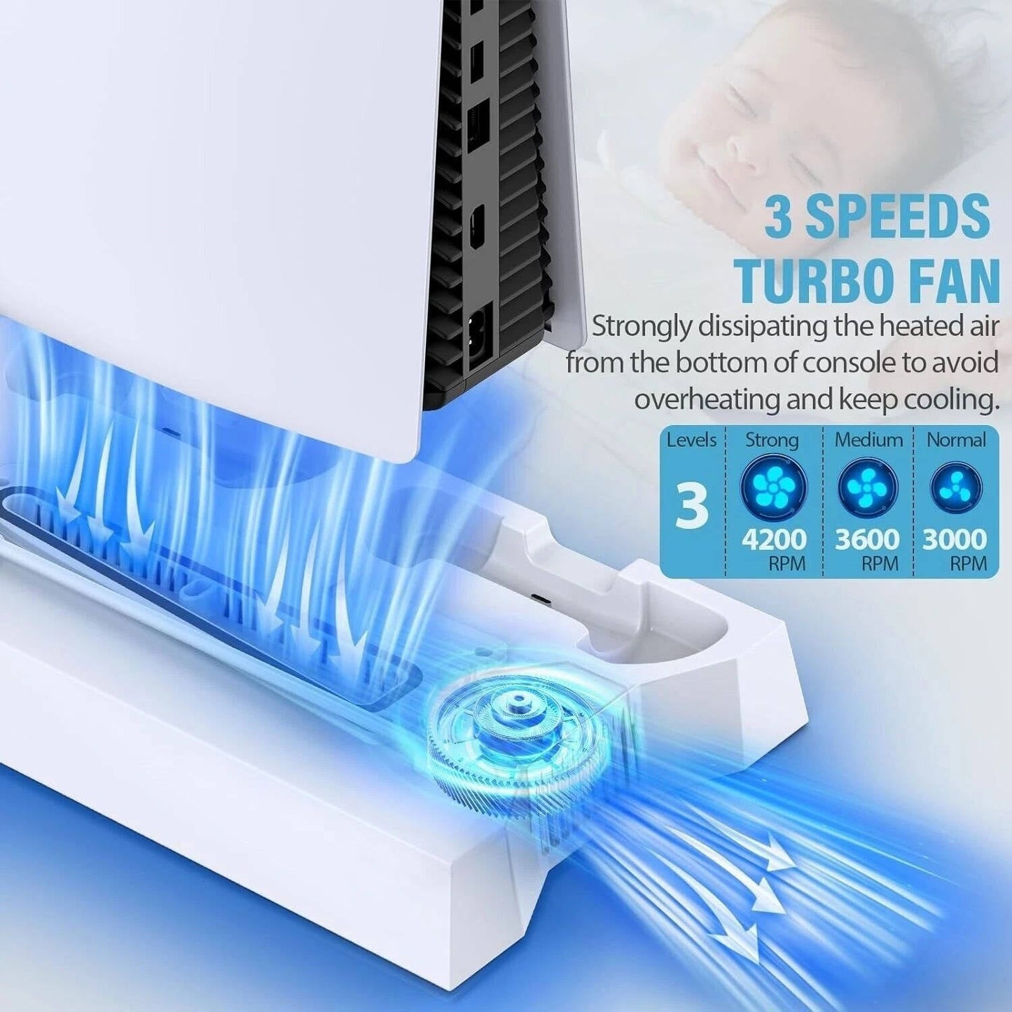PS5 Slim Cooling Station