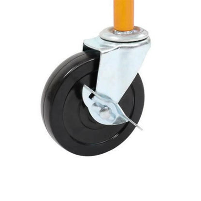 Compact 11FT Drywall Hoist with Locking Casters