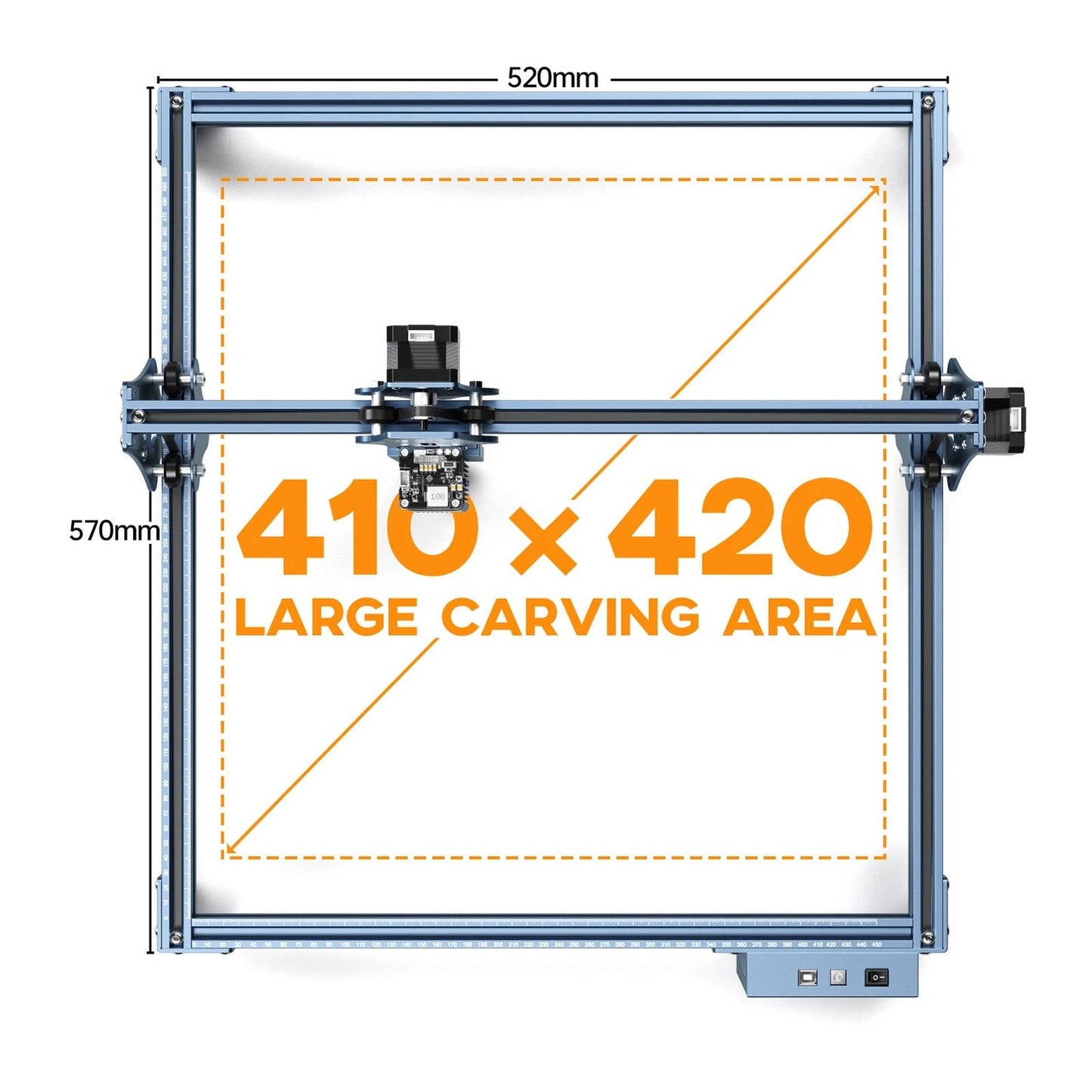 Precision Engraver For Wood And Leather Crafts