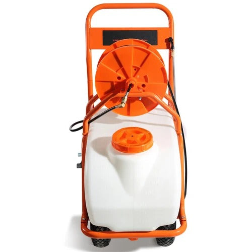 Portable 15 Gallon Garden Sprayer Cart on Wheels