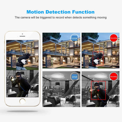 Weatherproof Night Vision Surveillance Camera System