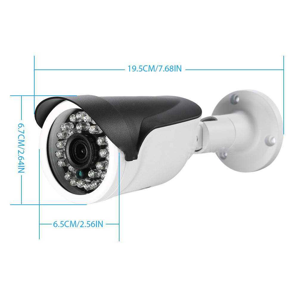 Weatherproof Night Vision Surveillance Camera System
