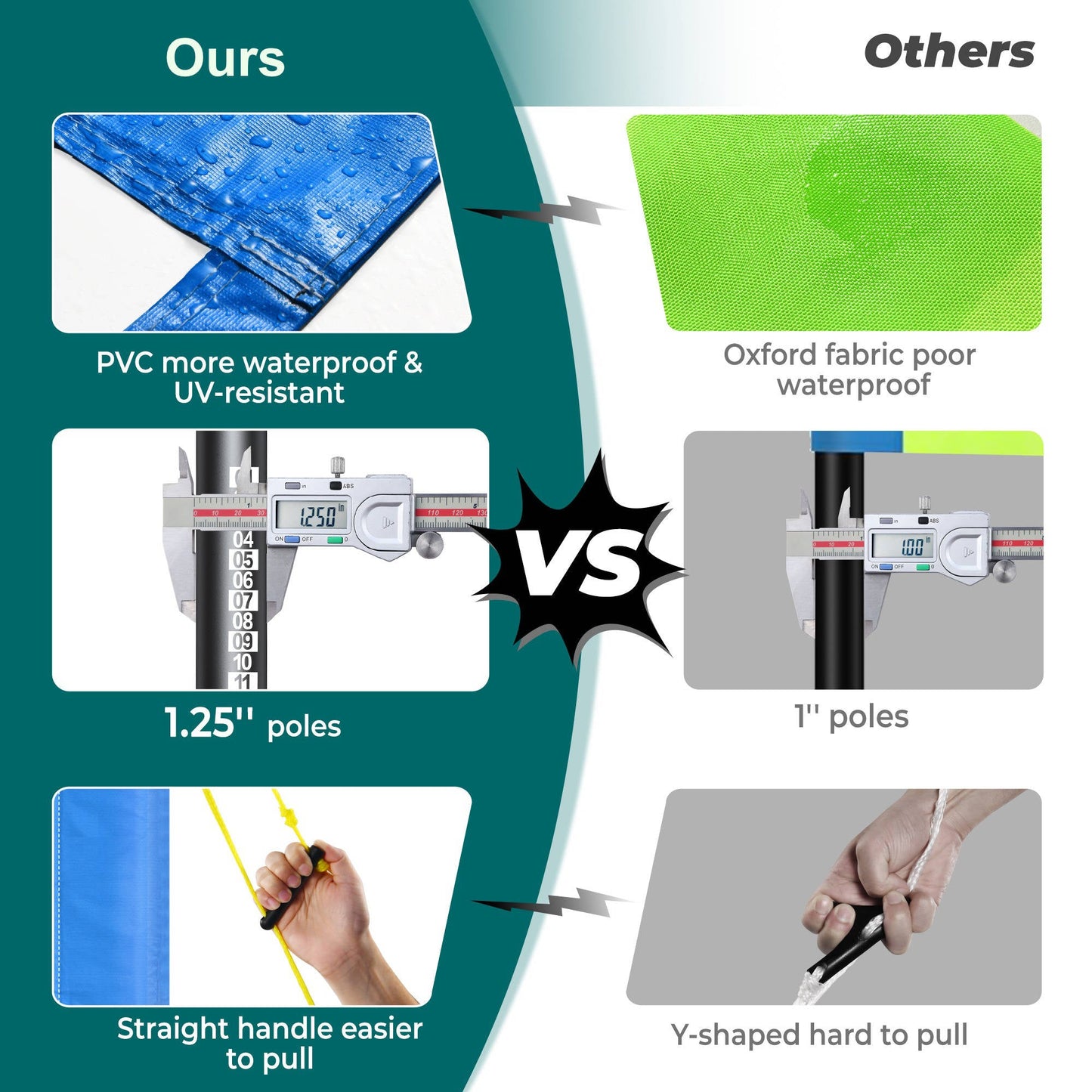Easy Setup Outdoor Volleyball Net