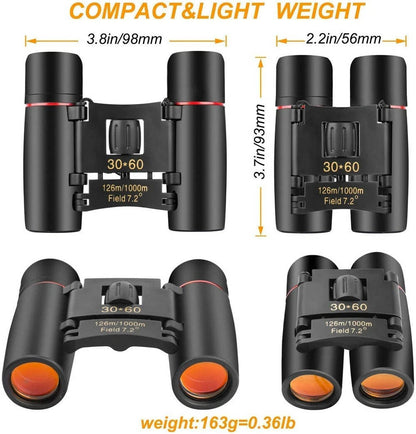 Compact Waterproof Binoculars for Outdoor Adventure