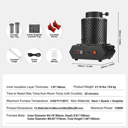 High Temperature Melting Furnace