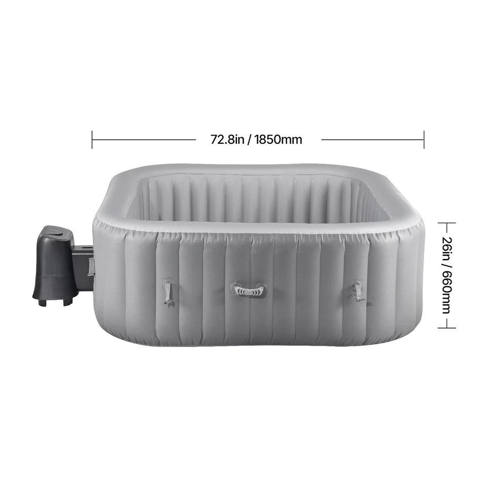 Compact 6 Person Blow Up Hot Tub Spa
