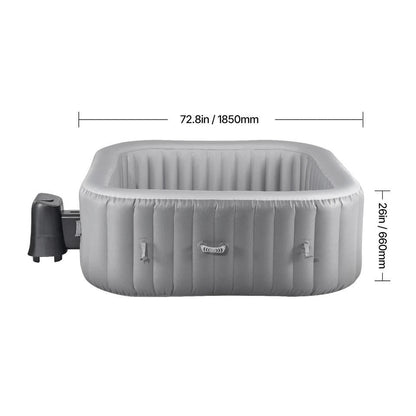 Compact 6 Person Blow Up Hot Tub Spa