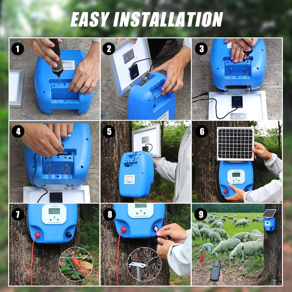 Powerful Electric Fencing Battery Charger