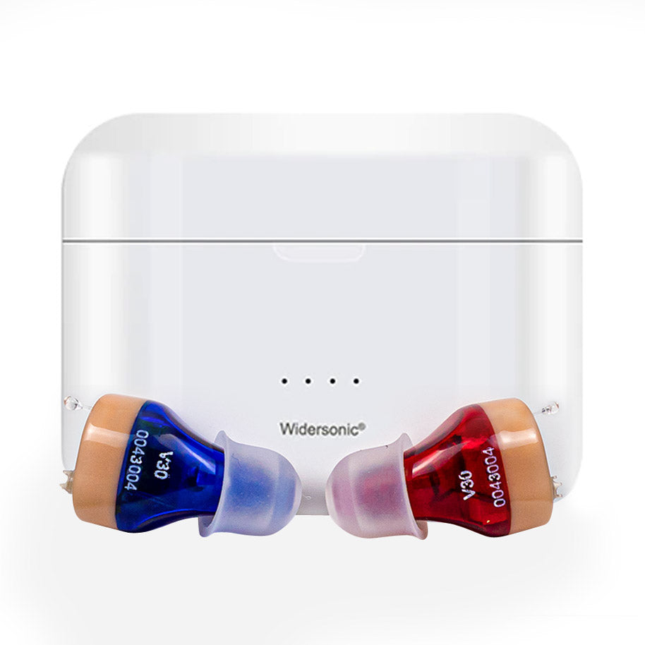 Discreet Digital Hearing Aid Set