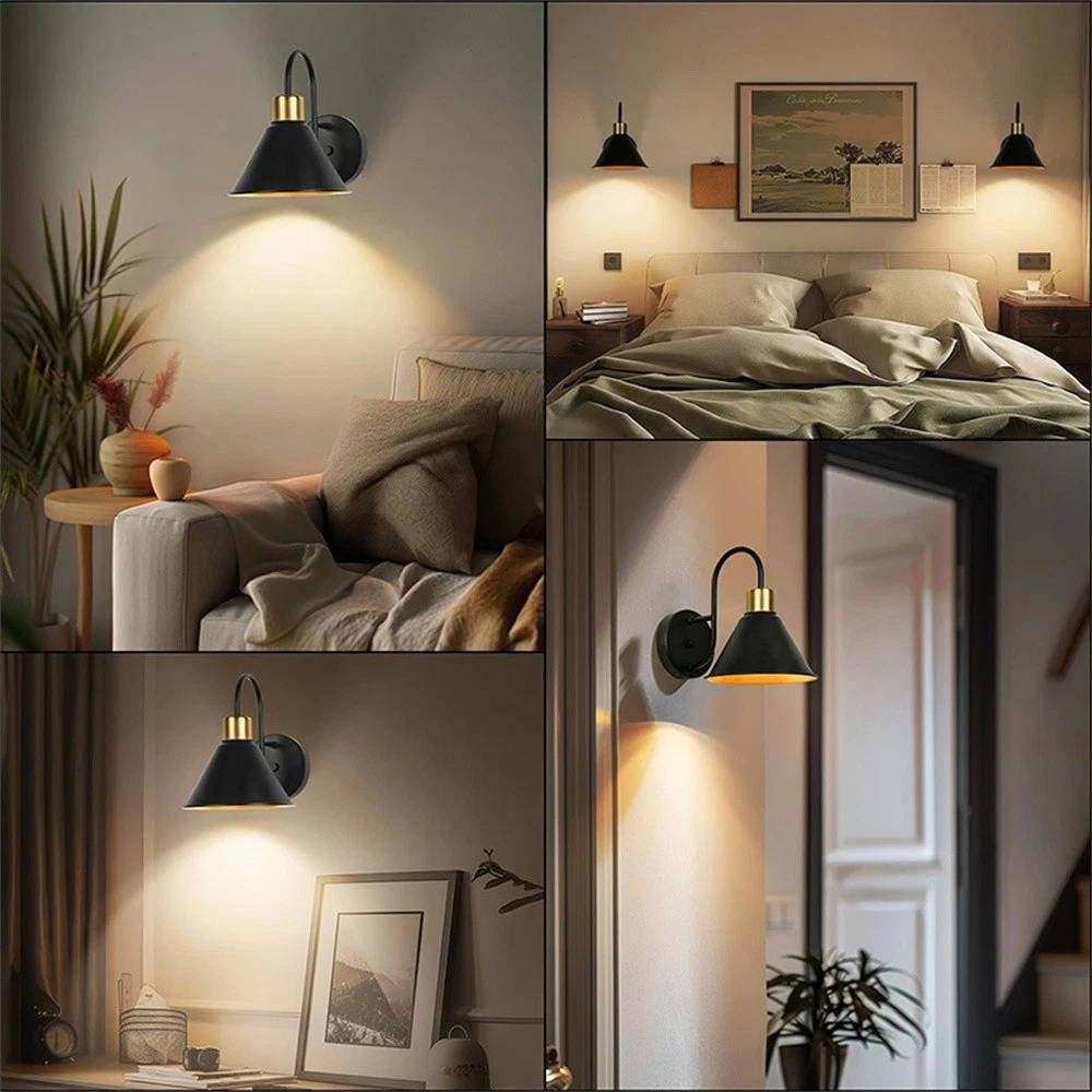 Wireless LED Wall Lights with Remote Control