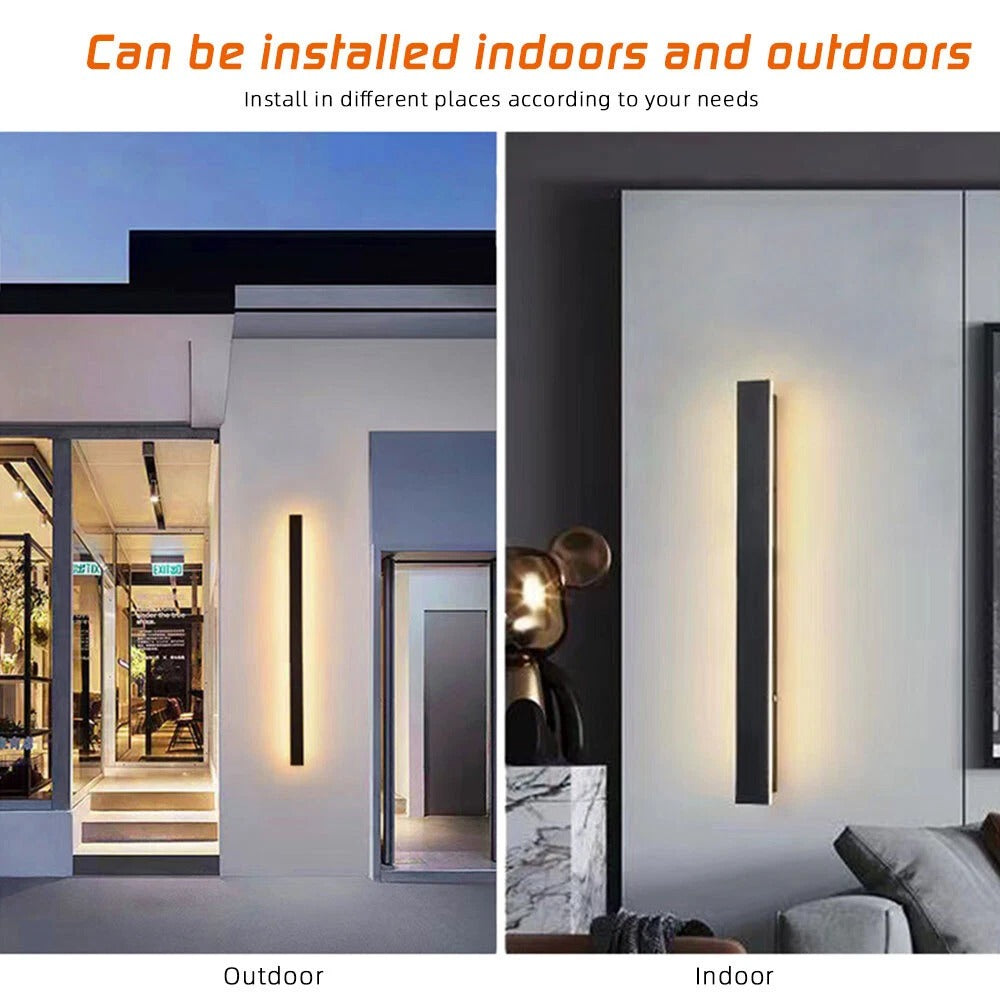 Contemporary Outdoor LED Wall Sconce Lights
