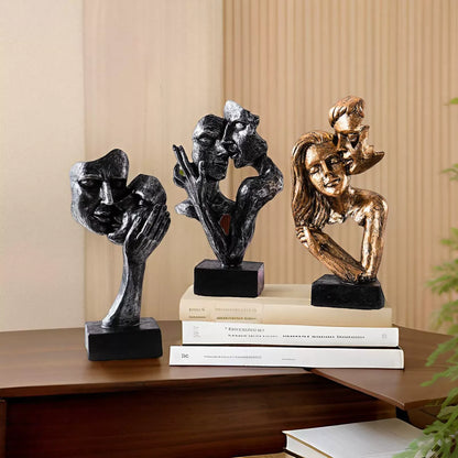 Romantic Lover Figurine Modern Home Decoration Piece