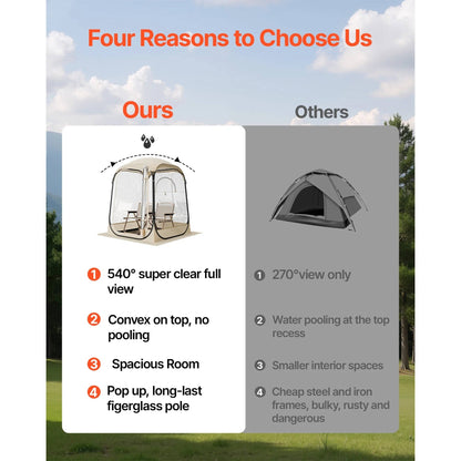 Portable Inflatable Dome Tent