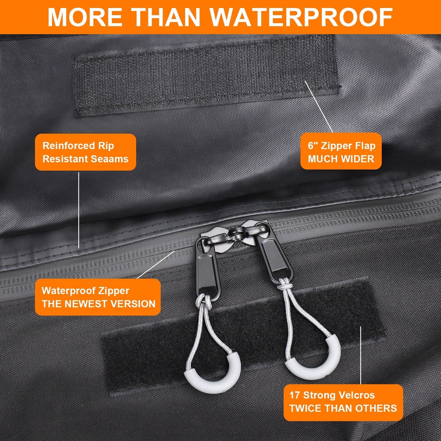 Waterproof Car Top Cargo Carrier With Anti Slip Pad