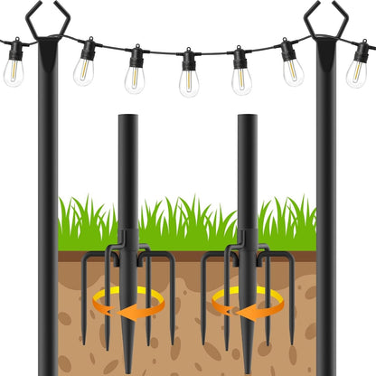 Outdoor Garden Lamp Posts - Halri