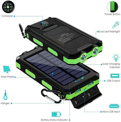 Durable Outdoor Solar Charger Bank