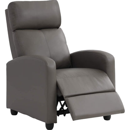 Comfy Leather Living Room Armchair