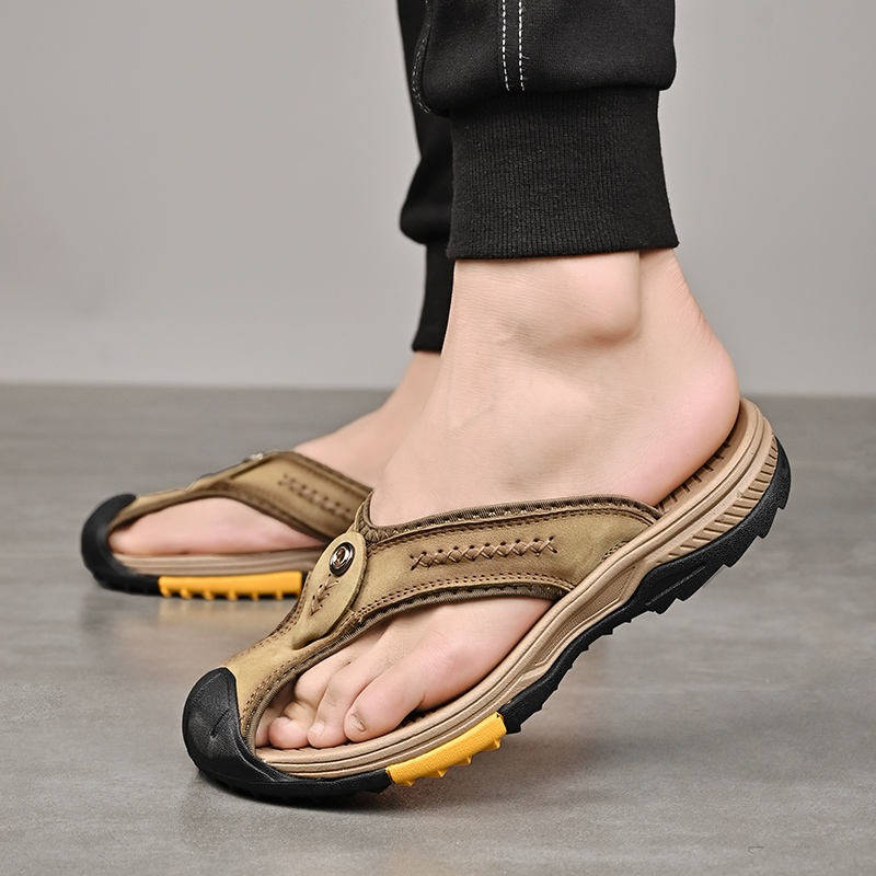 Breathable Quick Dry Mens Summer Flip Flops
