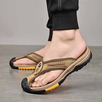Breathable Quick Dry Mens Summer Flip Flops