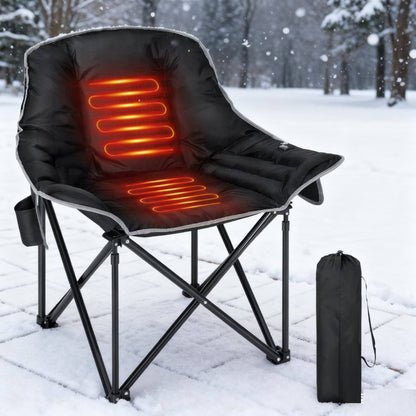 Large Rechargeable Outdoor Heated Camping Seat - Halri